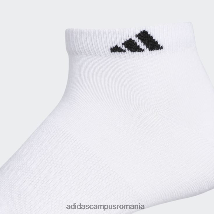 adidas campus romania ciorapi albi superlite decoltati 6 perechi bărbați alb J266N221833
