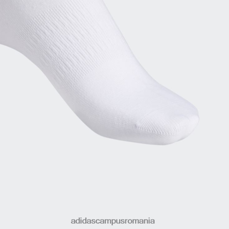 adidas campus romania ciorapi albi superlite decoltati 6 perechi bărbați alb J266N221833