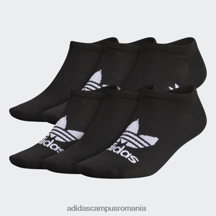 adidas campus romania ciorapi clasici superlite neprezentati 6 perechi negri bărbați negru J266N221758