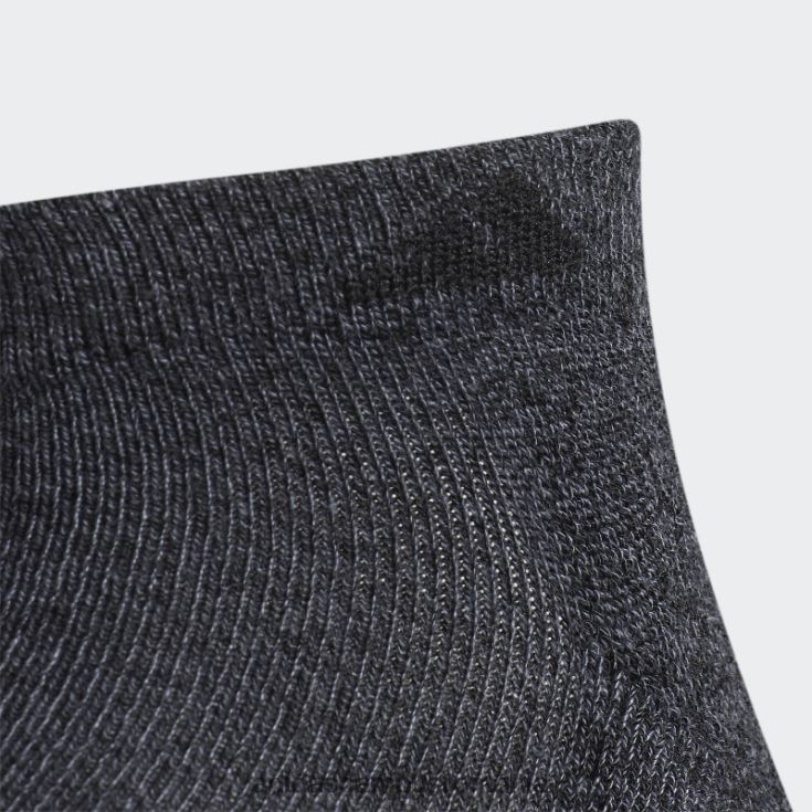 adidas campus romania ciorapi negri atletici decoltati 6 perechi bărbați negru J266N221827