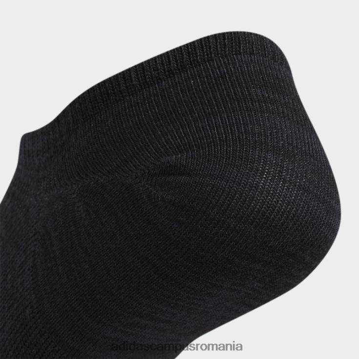 adidas campus romania ciorapi superlite super-no-show 6 perechi negri bărbați negru J266N221811