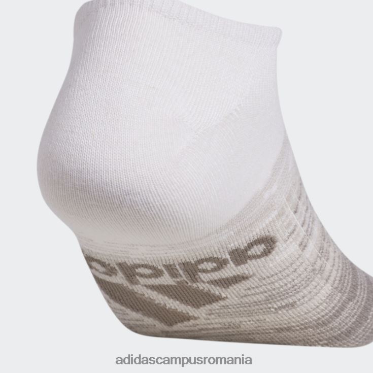 adidas campus romania ecuson superlite de șosete neprezentate sport 6 perechi aluminiu bărbați aluminiu/maro J266N221871
