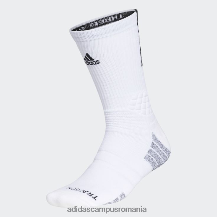 adidas campus romania fashion creator 365 crew șosete albe bărbați alb J266N221757