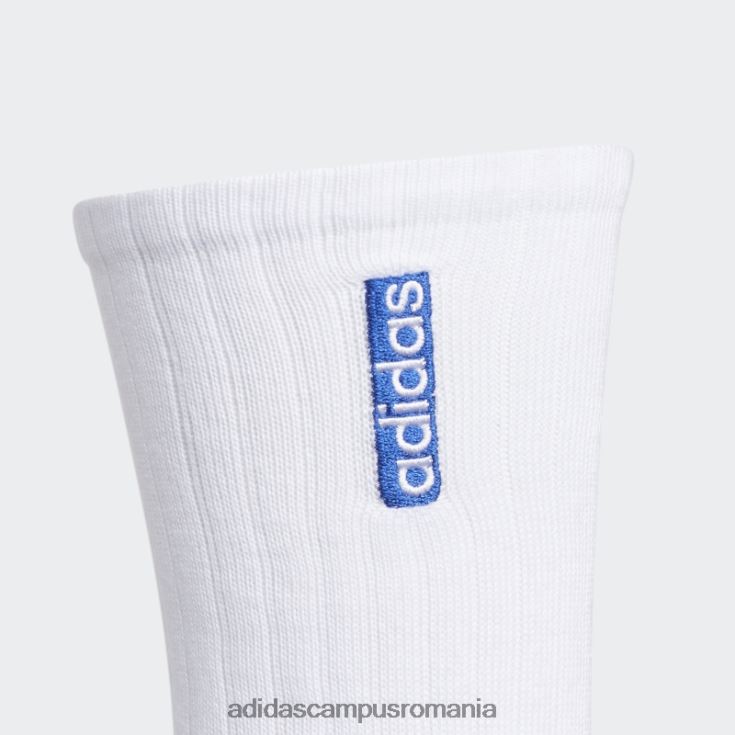 adidas campus romania șosete albe clasice cu perne pentru echipaj 3 perechi bărbați alb J266N221814
