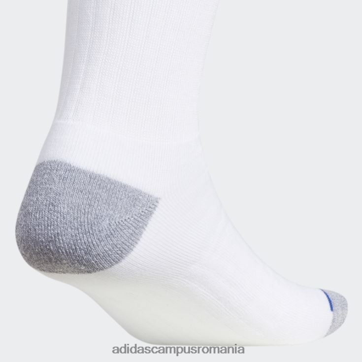 adidas campus romania șosete albe clasice cu perne pentru echipaj 3 perechi bărbați alb J266N221814