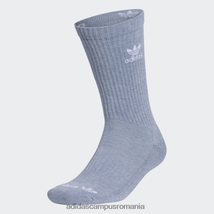 adidas campus romania șosete botanical dye crew albastru bărbați albastru alb J266N221764