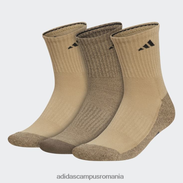 adidas campus romania șosete cu perne x mid-crew 3 perechi bej bărbați bej J266N221824