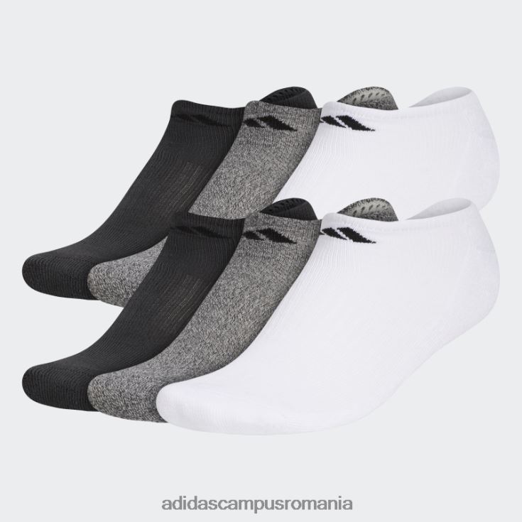 adidas campus romania șosete multicolore atletice fără prezentare 6 perechi bărbați multicolor J266N221844