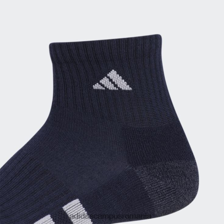 adidas campus romania șosete sferturi de culoare căptușite cu cerneală 3 perechi bărbați cerneală/alb/gri J266N221803