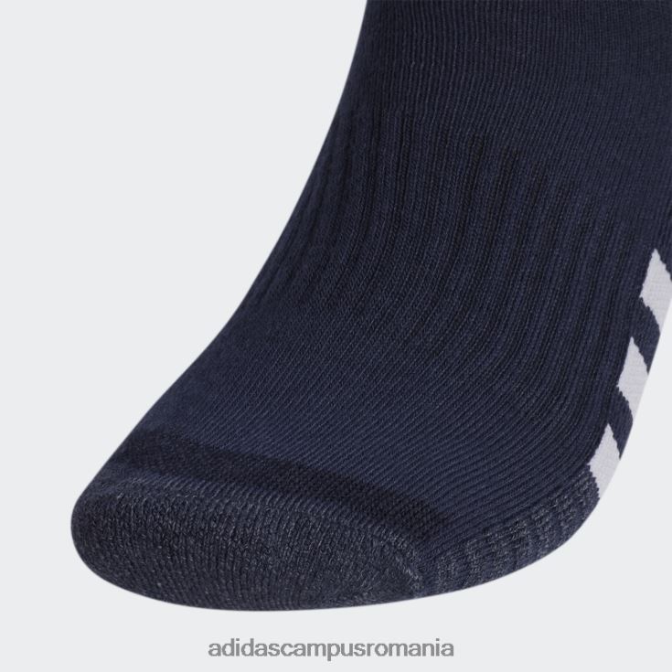 adidas campus romania șosete sferturi de culoare căptușite cu cerneală 3 perechi bărbați cerneală/alb/gri J266N221803