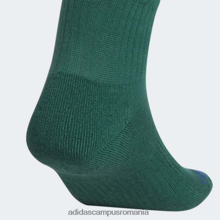 adidas campus romania șosete sferturi spirale verzi 3 perechi adidas bărbați verde/noapte indigo/alb J266N221753