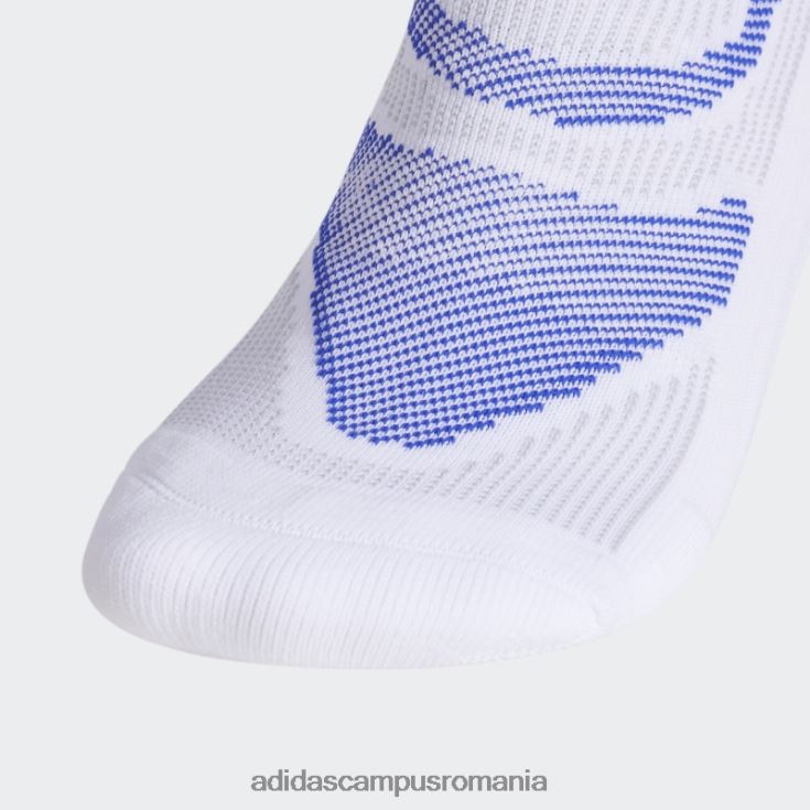adidas campus romania șosete superlite performance mid-crew 2 perechi alb bărbați alb/onix/verde J266N221812