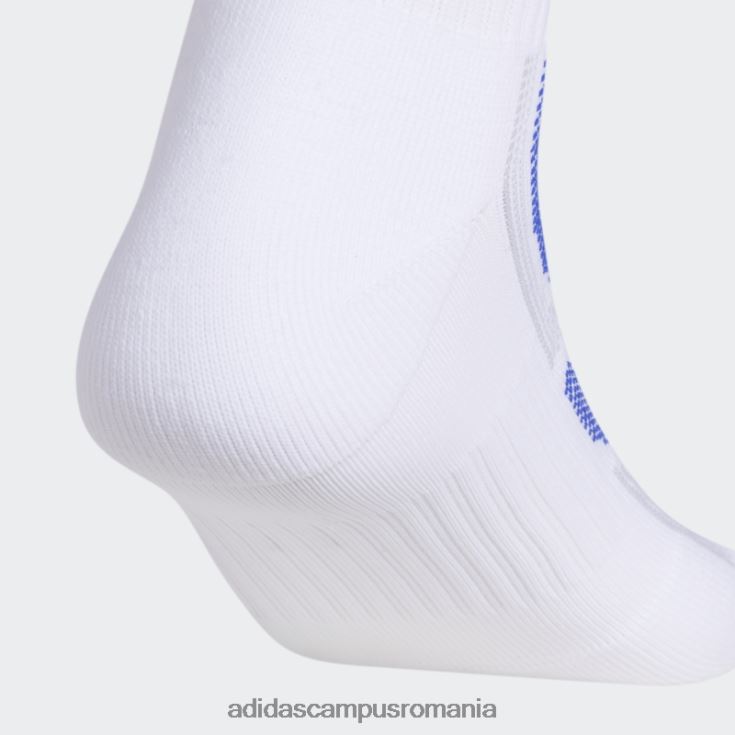 adidas campus romania șosete superlite performance mid-crew 2 perechi alb bărbați alb/onix/verde J266N221812