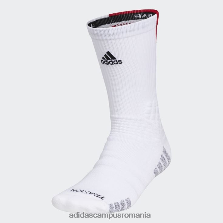 adidas campus romania sosete hot creator 365 crew albe bărbați alb J266N221865