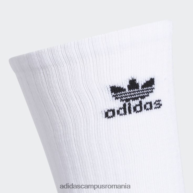 adidas campus romania sosete trefoil crew 6 perechi negru adidas bărbați negru J266N221882