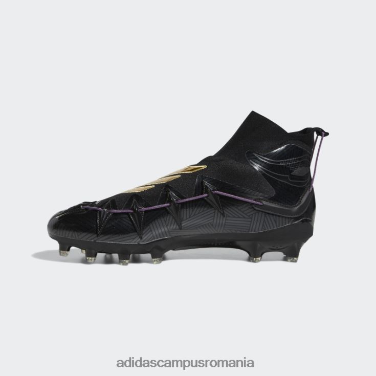adidas campus romania black marvel black panther freak ultra tachete bărbați negru/auriu metalic/violet J266N220129
