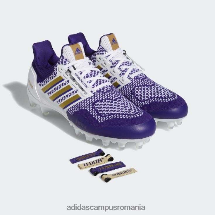 adidas campus romania tachete albe ultraboost bărbați alb/auriu/violet J266N220123