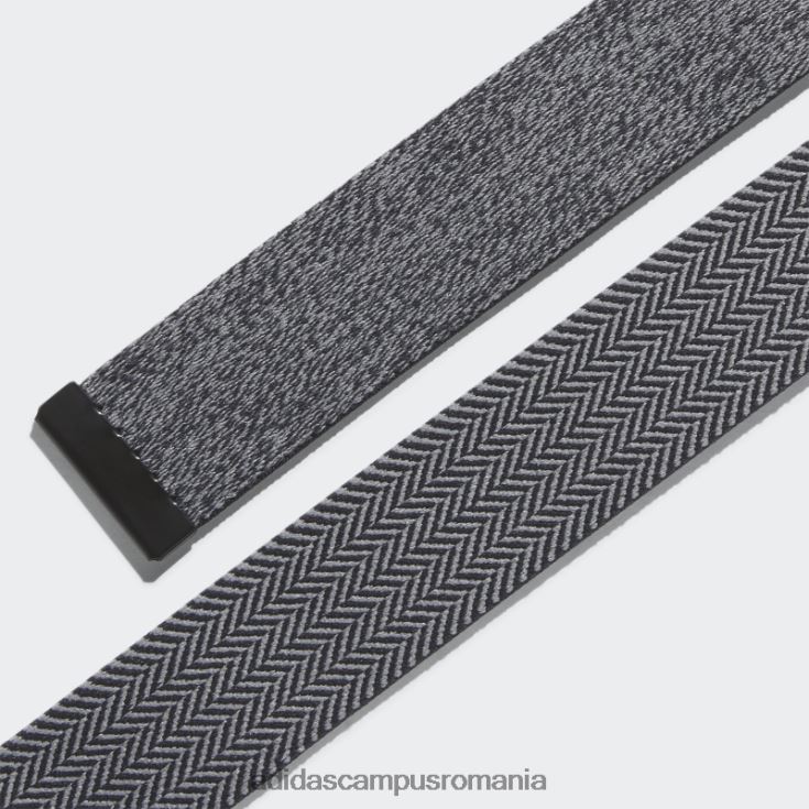 adidas campus romania centură de golf elastică reversibilă neagră adidas bărbați negru J266N27680