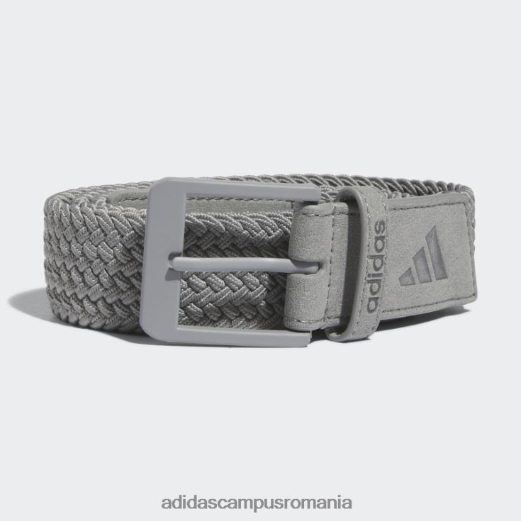 adidas campus romania centură gri stretch împletită bărbați gri J266N27732
