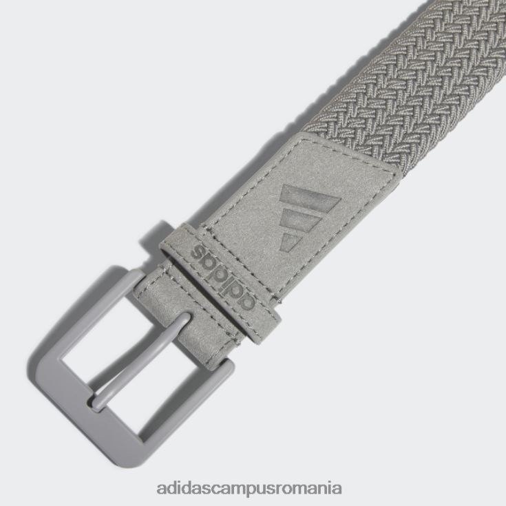 adidas campus romania centură gri stretch împletită bărbați gri J266N27732