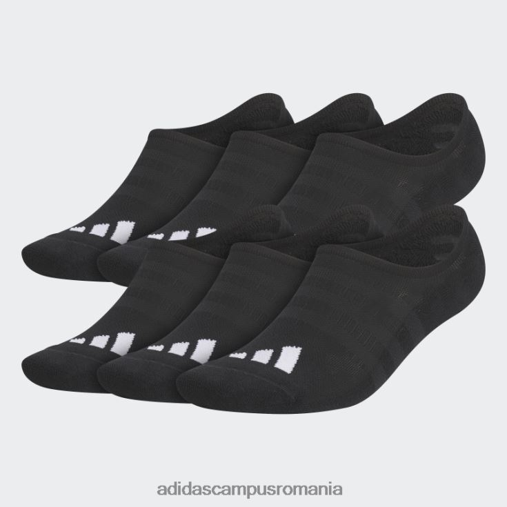 adidas campus romania ciorapi neprezentati 6 perechi negri bărbați negru J266N28131