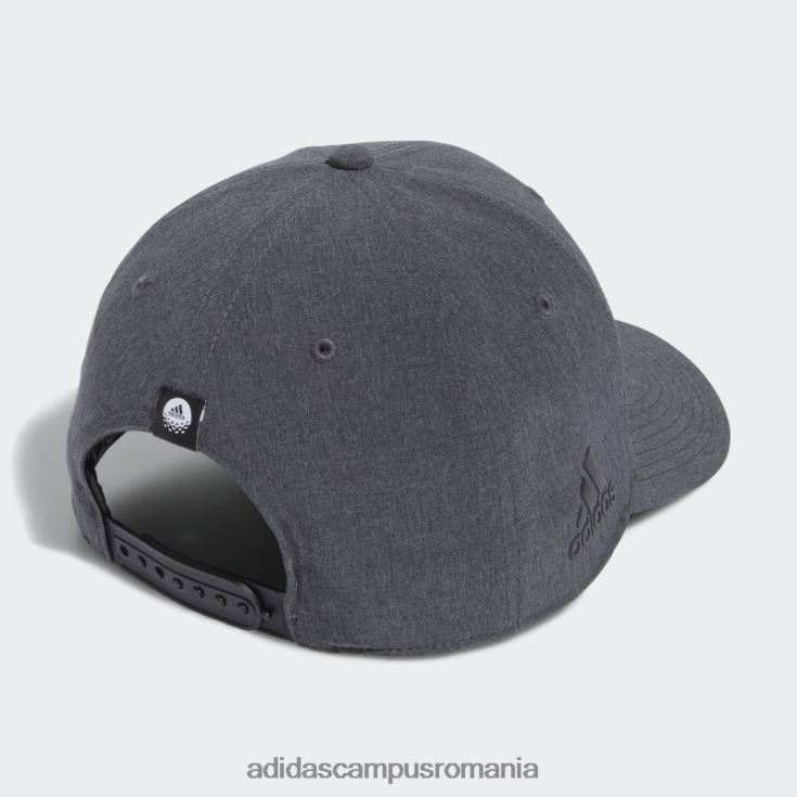 adidas campus romania insignă neagră melange pălărie cu crestă sport bărbați melange negru J266N27894