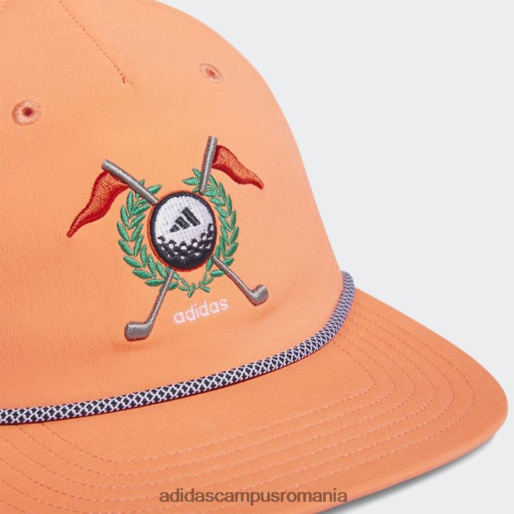 adidas campus romania pălărie adidas cu cinci panouri retro coral bărbați coral J266N27881