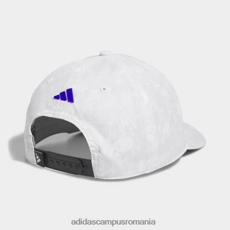 adidas campus romania pălărie albă de turneu imprimată cu 3 dungi bărbați alb/gri J266N27684