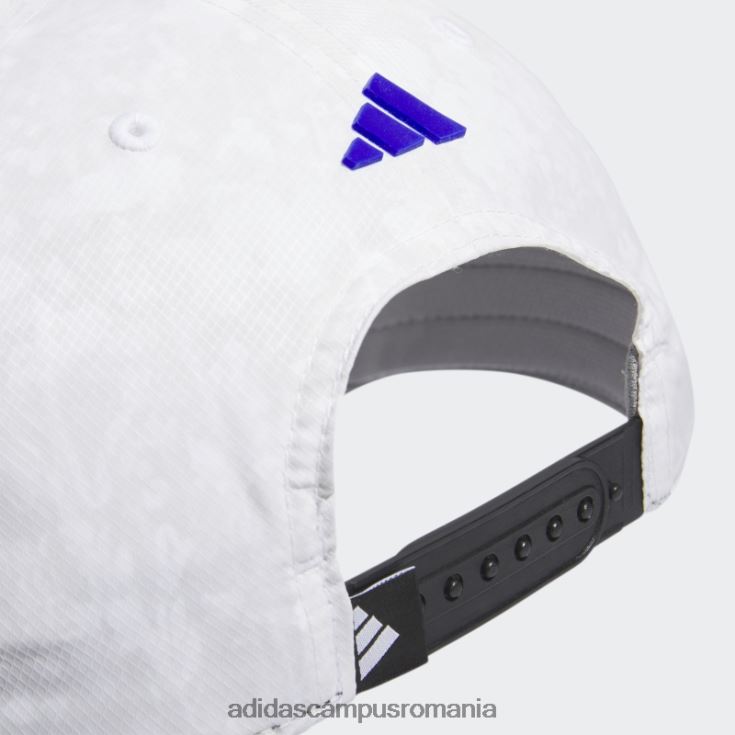 adidas campus romania pălărie albă de turneu imprimată cu 3 dungi bărbați alb/gri J266N27684