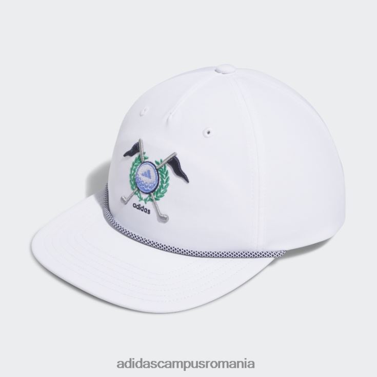 adidas campus romania pălărie albă retro cu cinci panouri adidas bărbați alb J266N27839