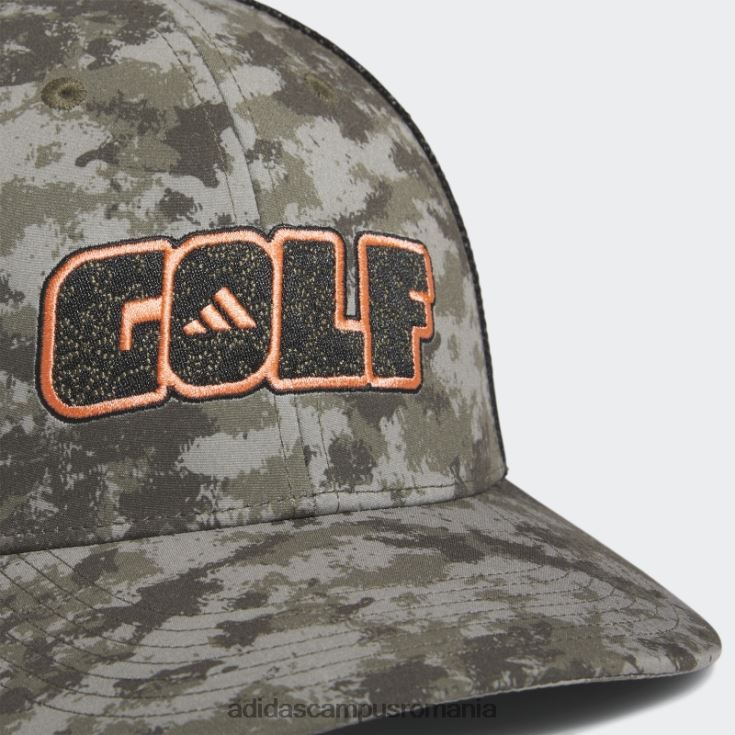adidas campus romania pălărie de camioner cu profil redus de golf cu imprimeu camo bărbați imprimeu camo J266N27946