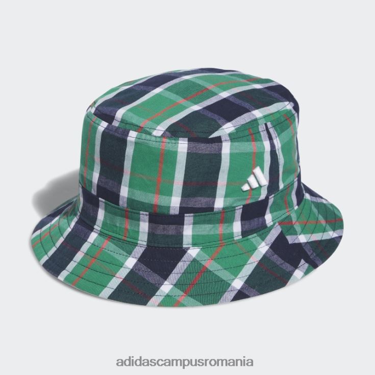 adidas campus romania pălărie de golf reversabilă în carouri alb bărbați alb J266N27868