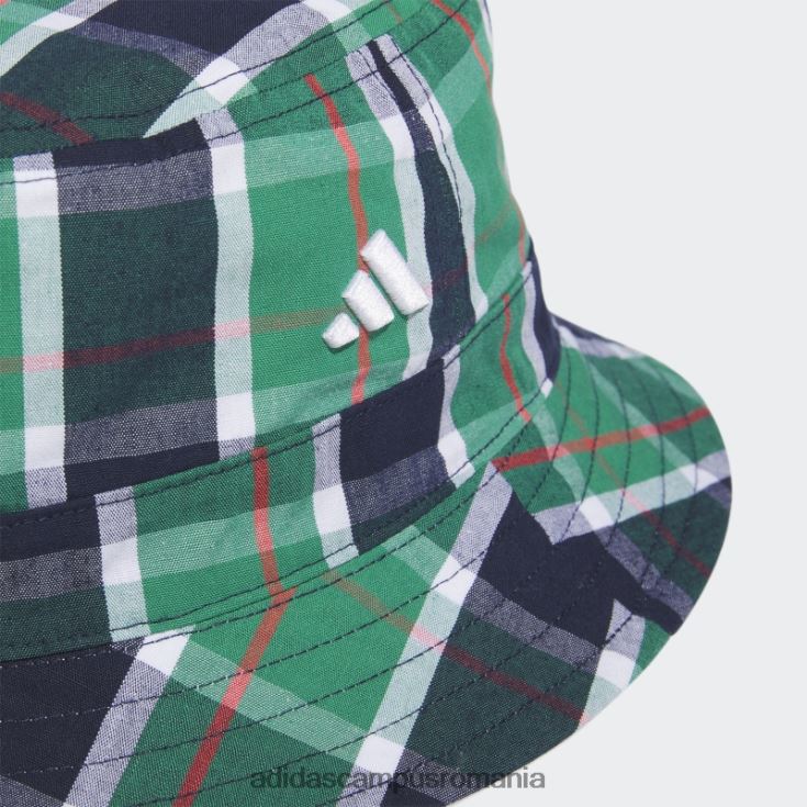 adidas campus romania pălărie de golf reversabilă în carouri alb bărbați alb J266N27868