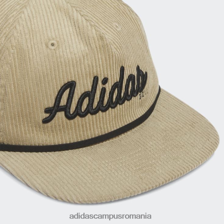 adidas campus romania pălărie din frânghie cu cinci panouri din piele de cânepă catifelată bărbați cânepă J266N27985