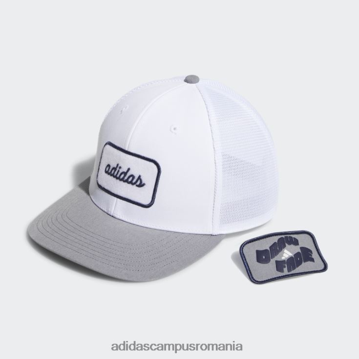 adidas campus romania pălărie doi-în-unu cu patch detașabil adidas alb bărbați alb J266N27890