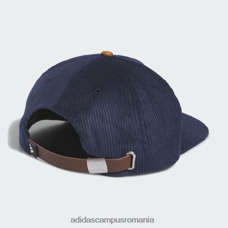 adidas campus romania pălărie frânghie cu cinci panouri din piele de catifea bleumarin bărbați marina J266N27670