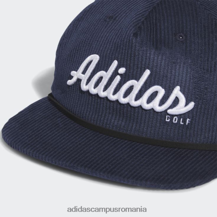 adidas campus romania pălărie frânghie cu cinci panouri din piele de catifea bleumarin bărbați marina J266N27670