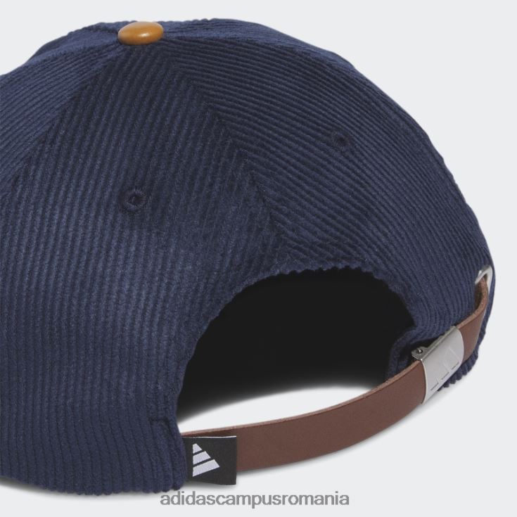 adidas campus romania pălărie frânghie cu cinci panouri din piele de catifea bleumarin bărbați marina J266N27670