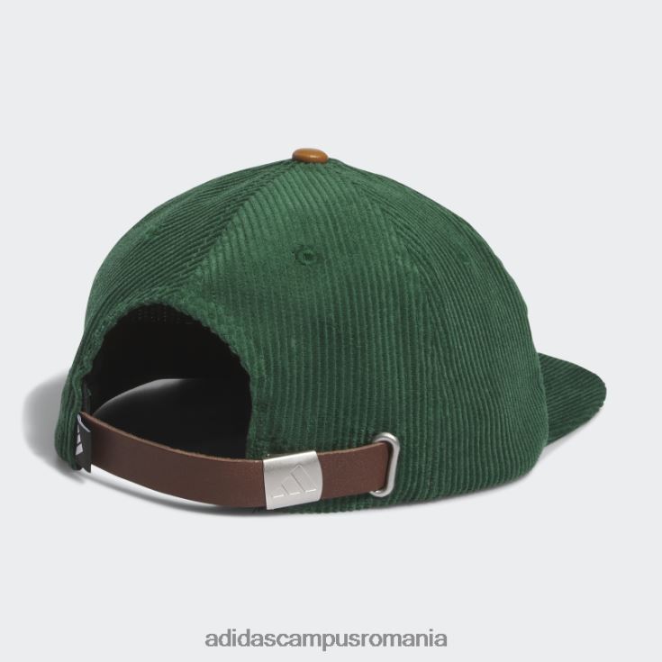 adidas campus romania pălărie frânghie din piele catifea cu cinci panouri verde închis adidas bărbați verde inchis J266N27788