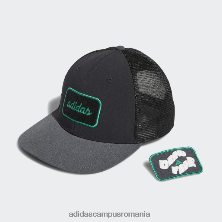 adidas campus romania pălărie neagră doi-în-unu cu plasture detașabilă bărbați negru J266N27901