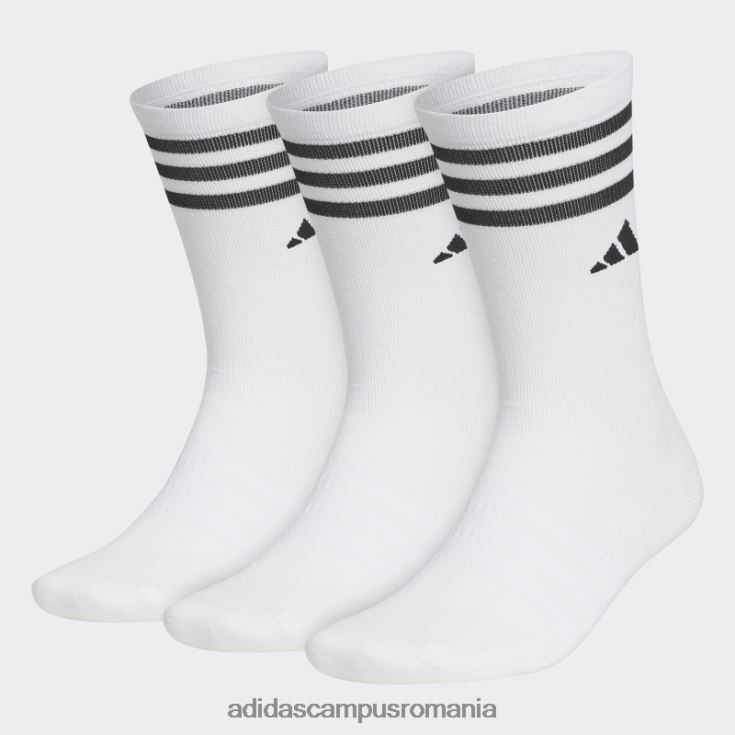 adidas campus romania sosete echipaj 3 perechi alb adidas bărbați alb J266N21758