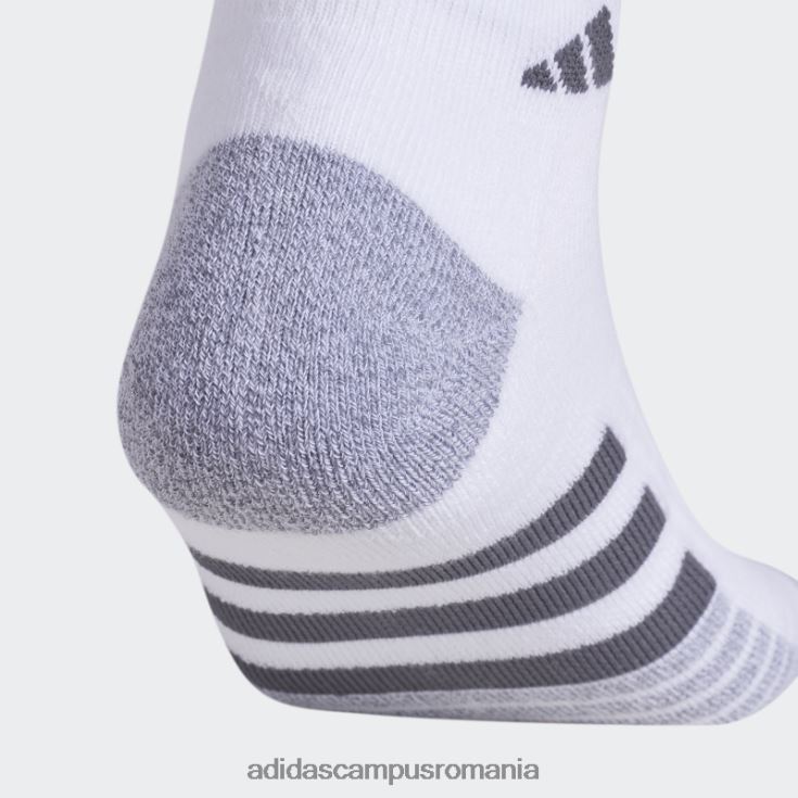 adidas campus romania șosete decoltate cu perne negre 3 perechi bărbați alb/gri/negru J266N28074