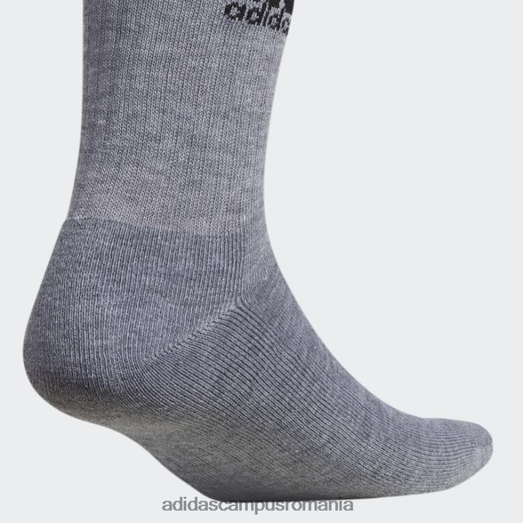 adidas campus romania șosete mixte cu pernițe 6 perechi negre bărbați negru J266N28095