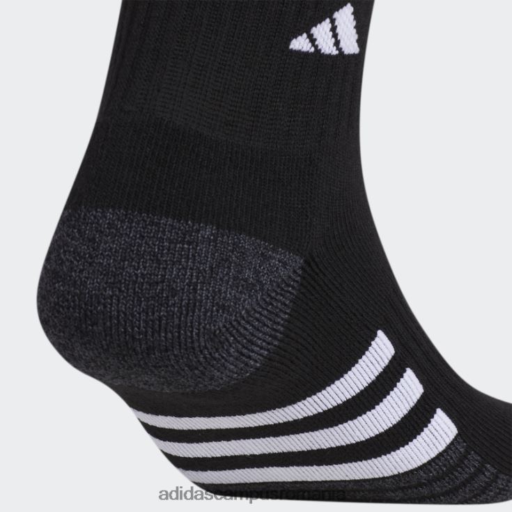 adidas campus romania șosete sferturi căptușite 3 perechi onix bărbați negru/onix/alb J266N28103