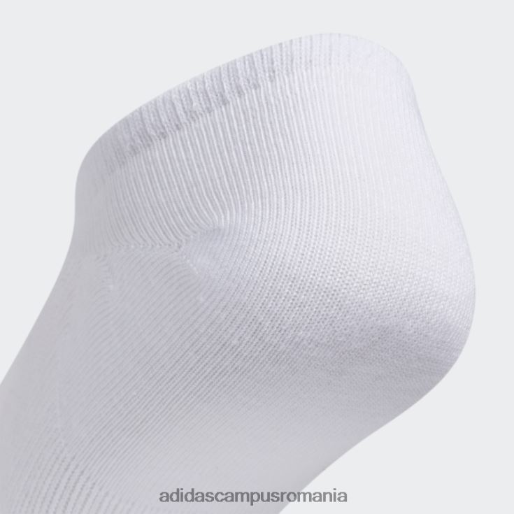 adidas campus romania șosete superlite albe super-no-show 6 perechi bărbați alb J266N27805