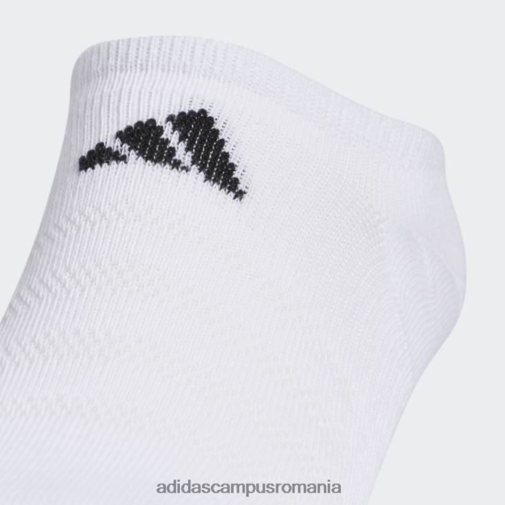 adidas campus romania șosete superlite albe super-no-show 6 perechi bărbați alb J266N27805