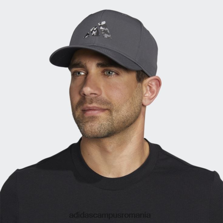 adidas campus romania pălărie cu logo snapback gri bărbați gri/negru J266N27441