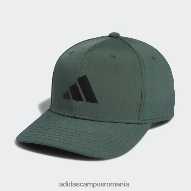 adidas campus romania pălărie snapback cu logo verde oxid adidas bărbați oxid verde/negru J266N28271