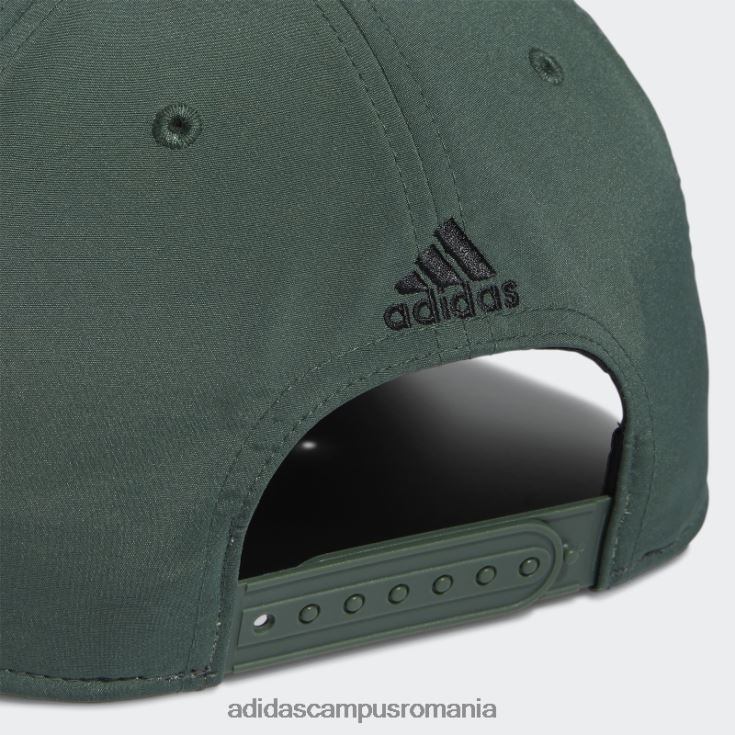 adidas campus romania pălărie snapback cu logo verde oxid adidas bărbați oxid verde/negru J266N28271