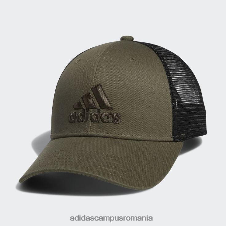 adidas campus romania pălărie snapback din plasă structurată măsliniu puternic bărbați măslin puternic/negru J266N27447